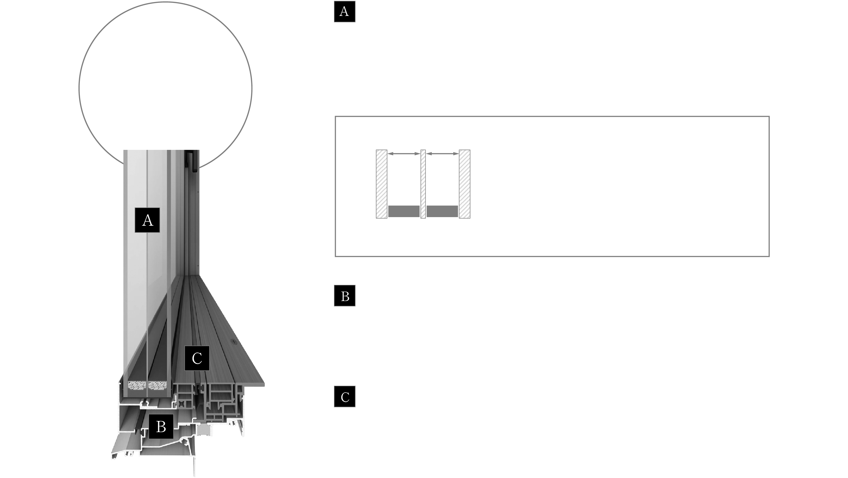 気密測定の様子