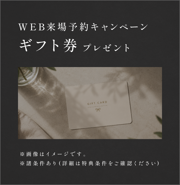 web予約限定特典