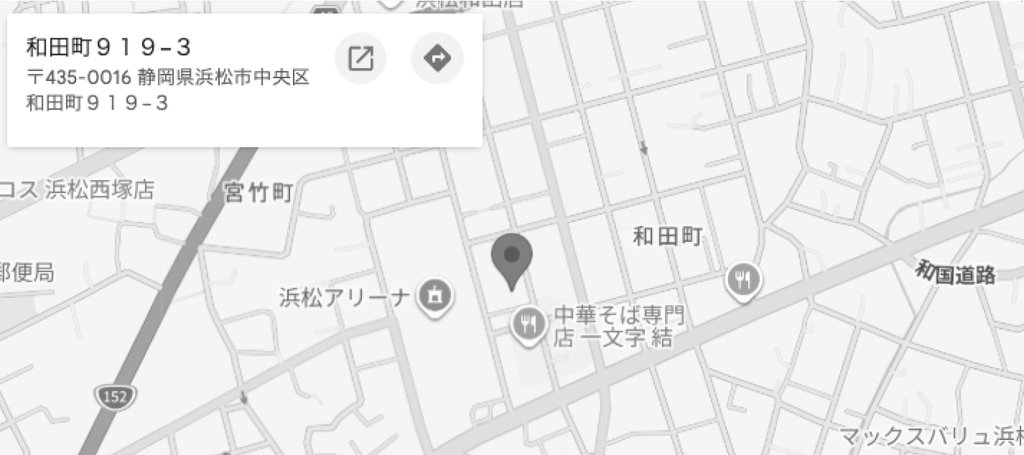 SOLEST 静岡スタジオ 地図
